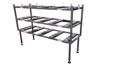 Multi-Directional Morgue Cooler Racks