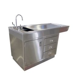 Veterinarian Exam Table and Sink with Knee Space