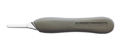 Ergonomic Plastic #8Scalpel Handle, fits blades 60 & 70