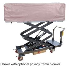 Cadaver Transport Cart/Lift Combo
