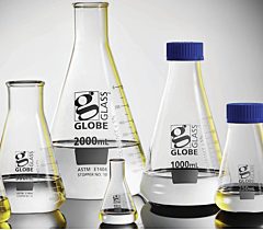 Flask Erlenmeyer - Globe Glass 