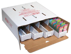 Slide Storage Box, Cardboard, Assembled, [5/Case], Item# HS-SLI5