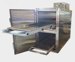 2 Body Upright Telescoping Slides 23" Trays