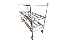 Roller Bar, Side Load, Morgue Racks