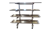 Cantilever Morgue Cooler Racks